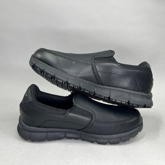 Skechers Women's Size 6 Relaxed Fit Nampa Annod Slip Resistant Work Shoes - Picture 7 of 14